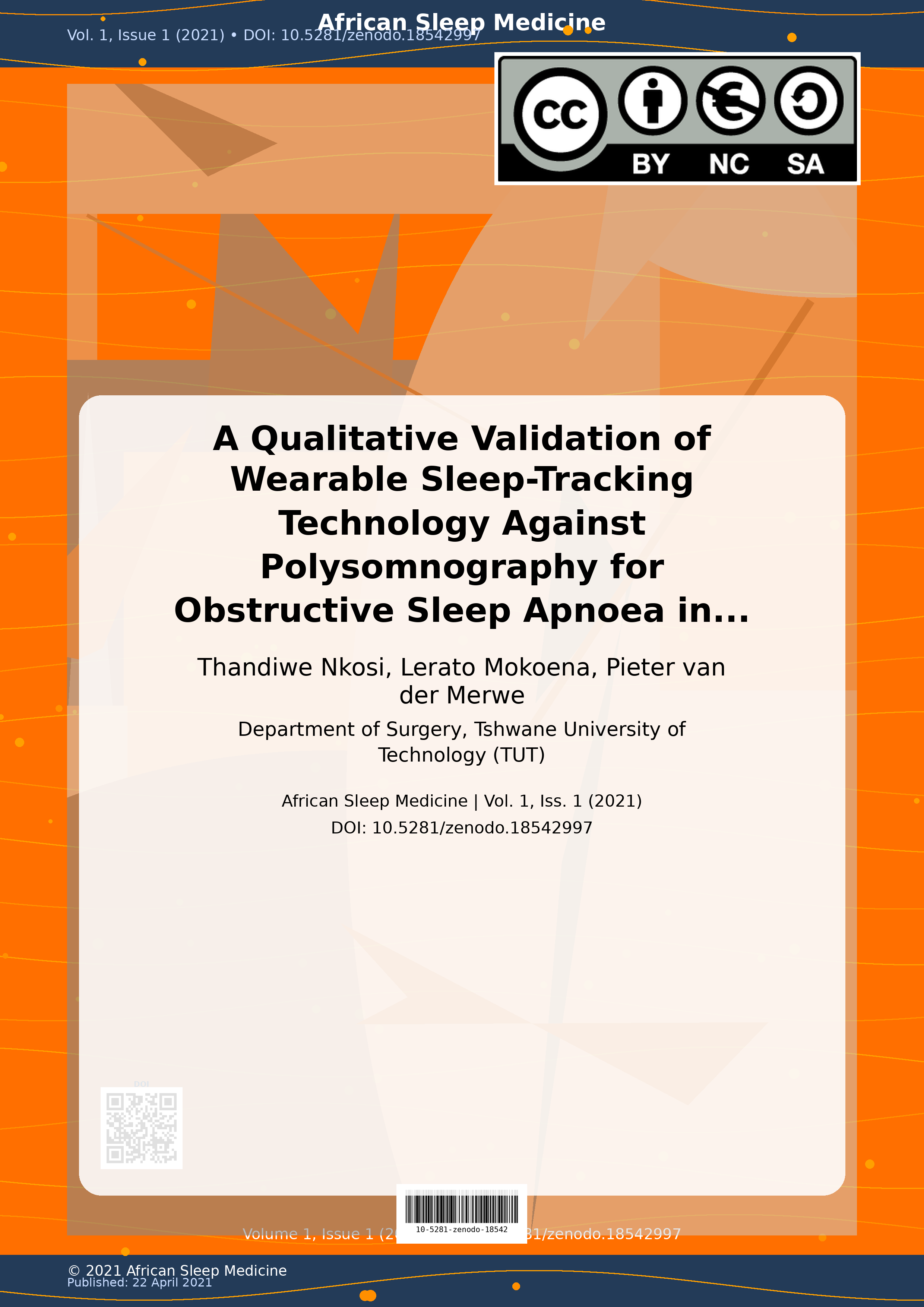 Cover image for: A Qualitative Validation of Wearable Sleep-Tracking Technolo