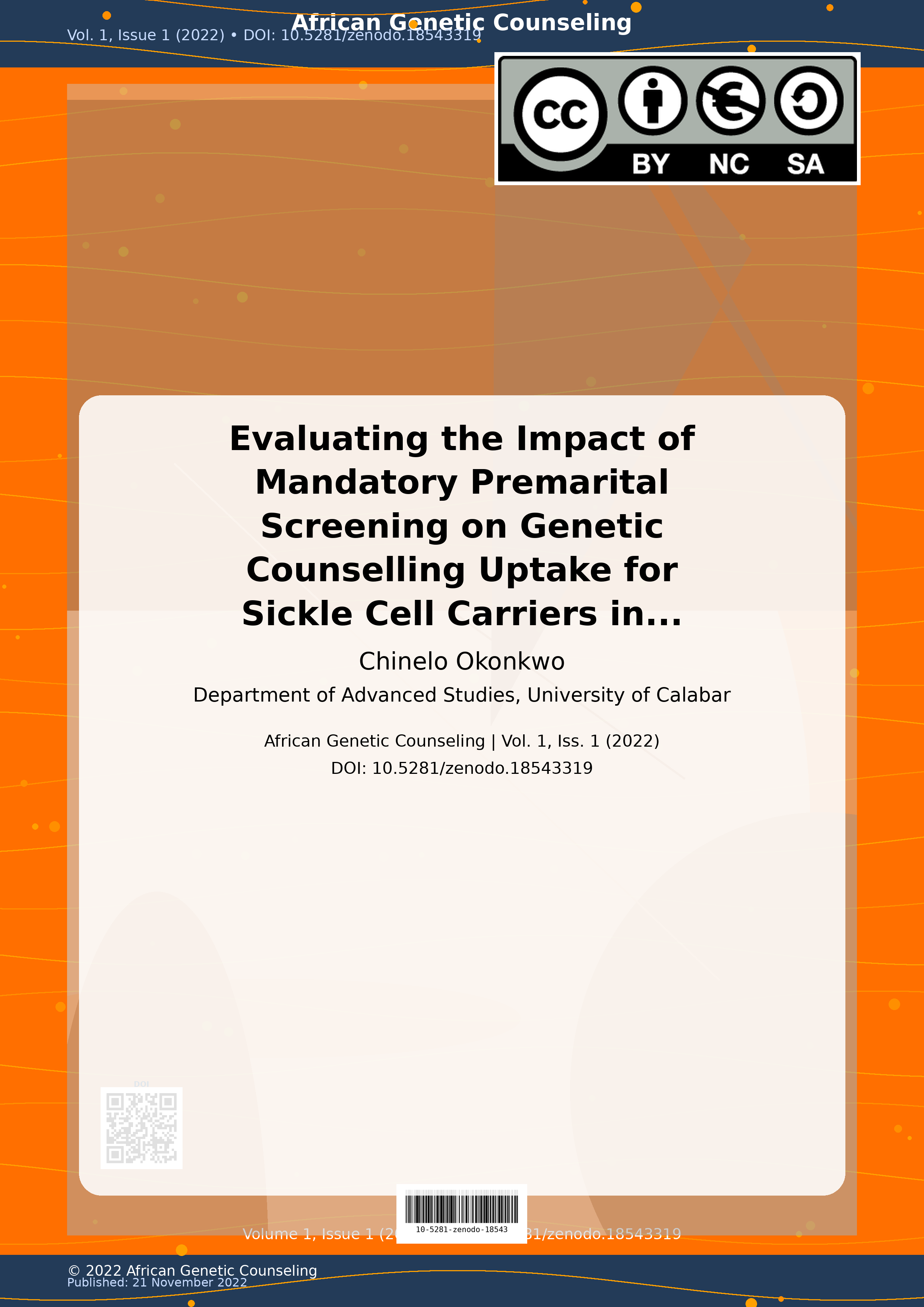 Cover image for: Evaluating the Impact of Mandatory Premarital Screening on G