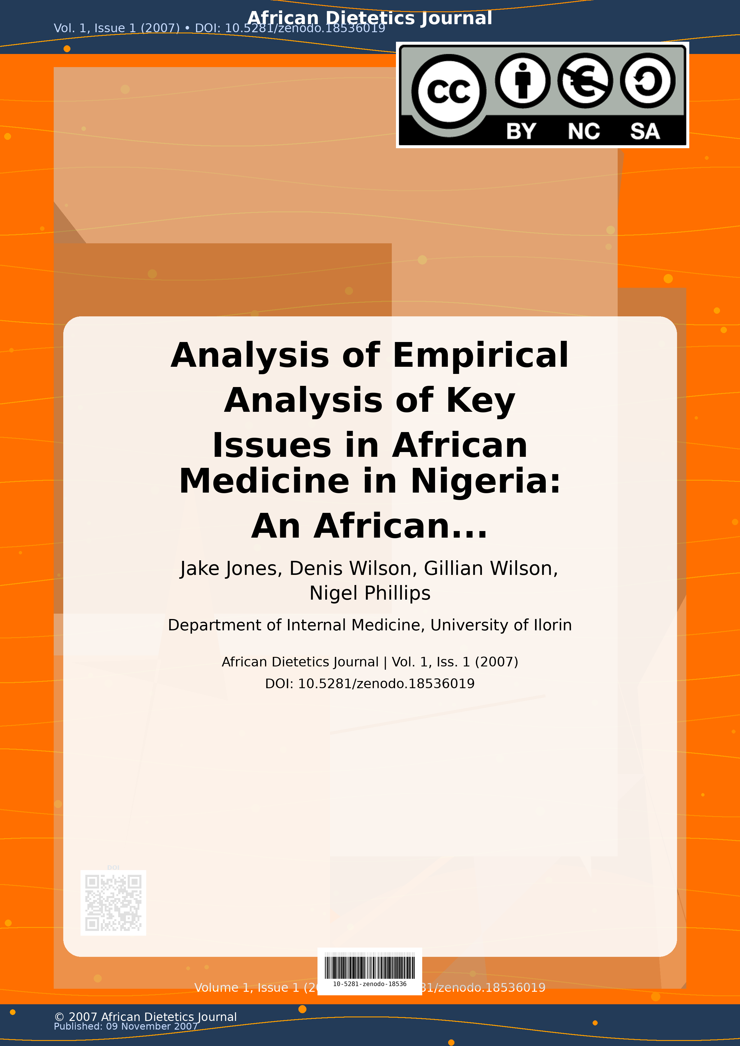 Cover image for: Analysis of Empirical Analysis of Key Issues in African Medi