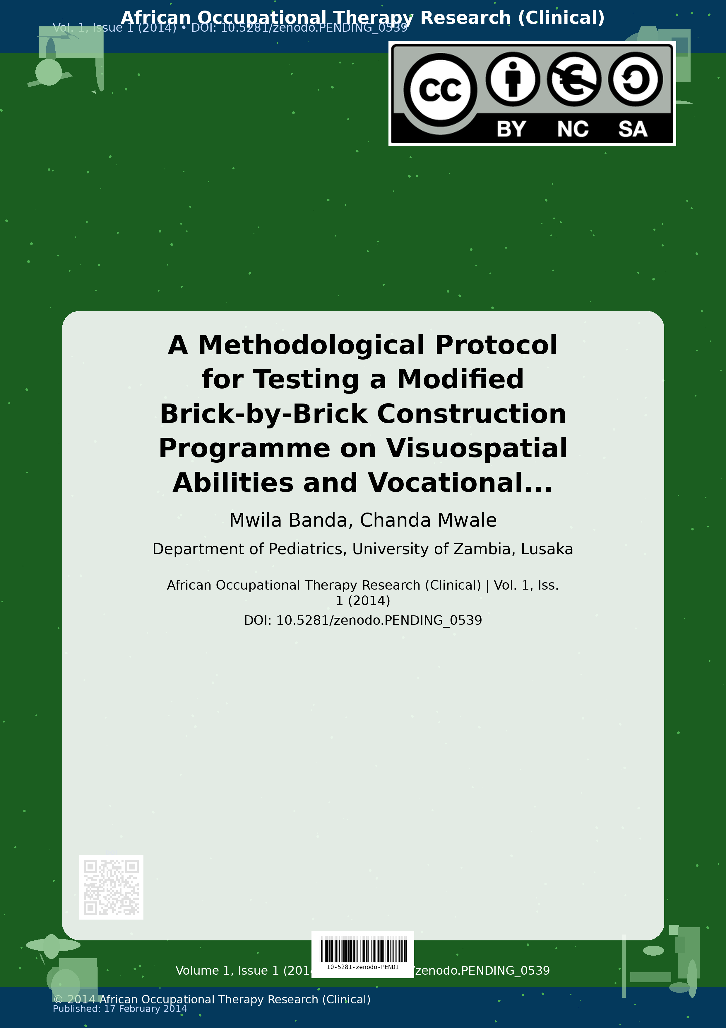 Cover image for: A Methodological Protocol for Testing a Modified Brick-by-Br