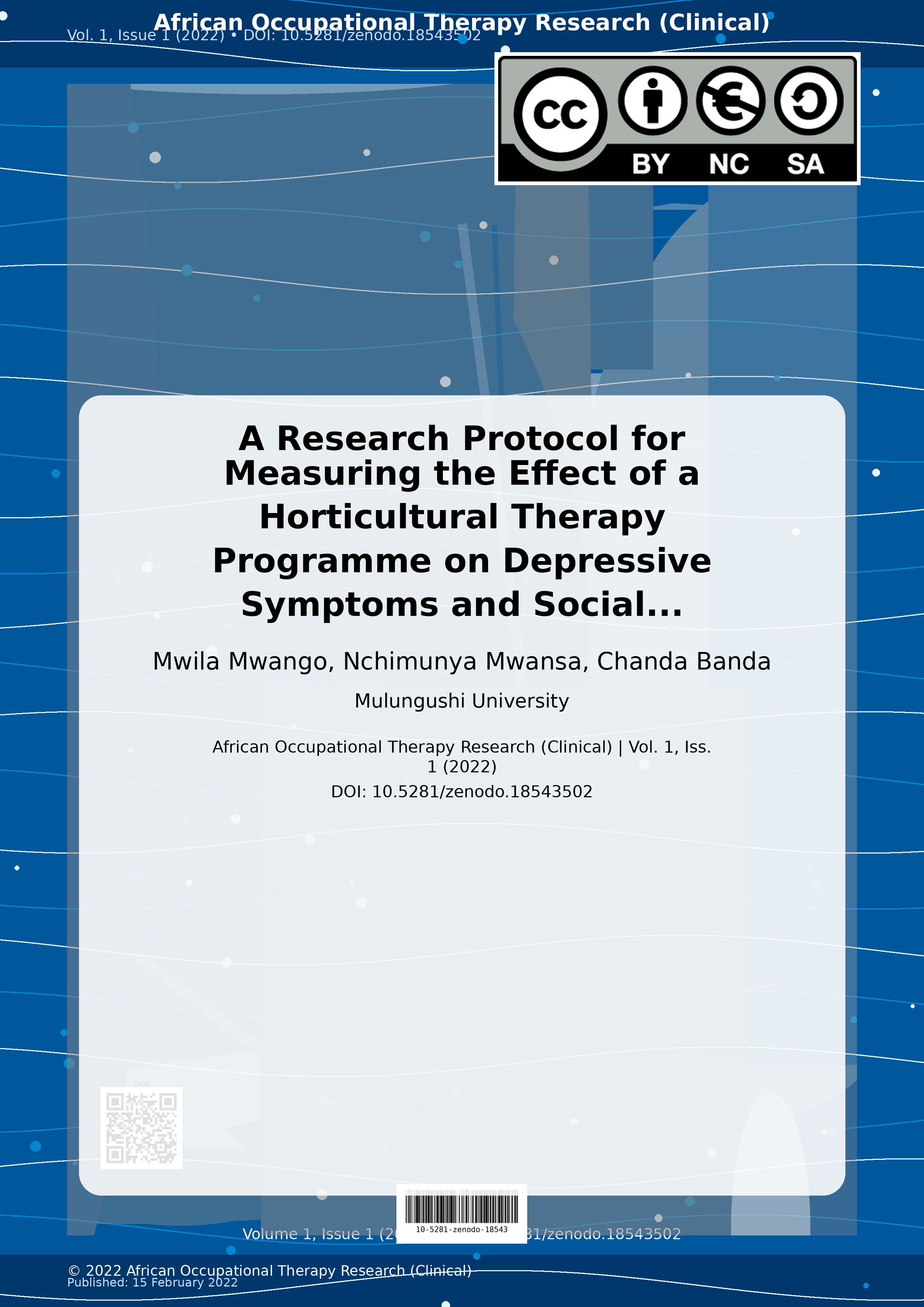 Cover image for: A Research Protocol for Measuring the Effect of a Horticultu