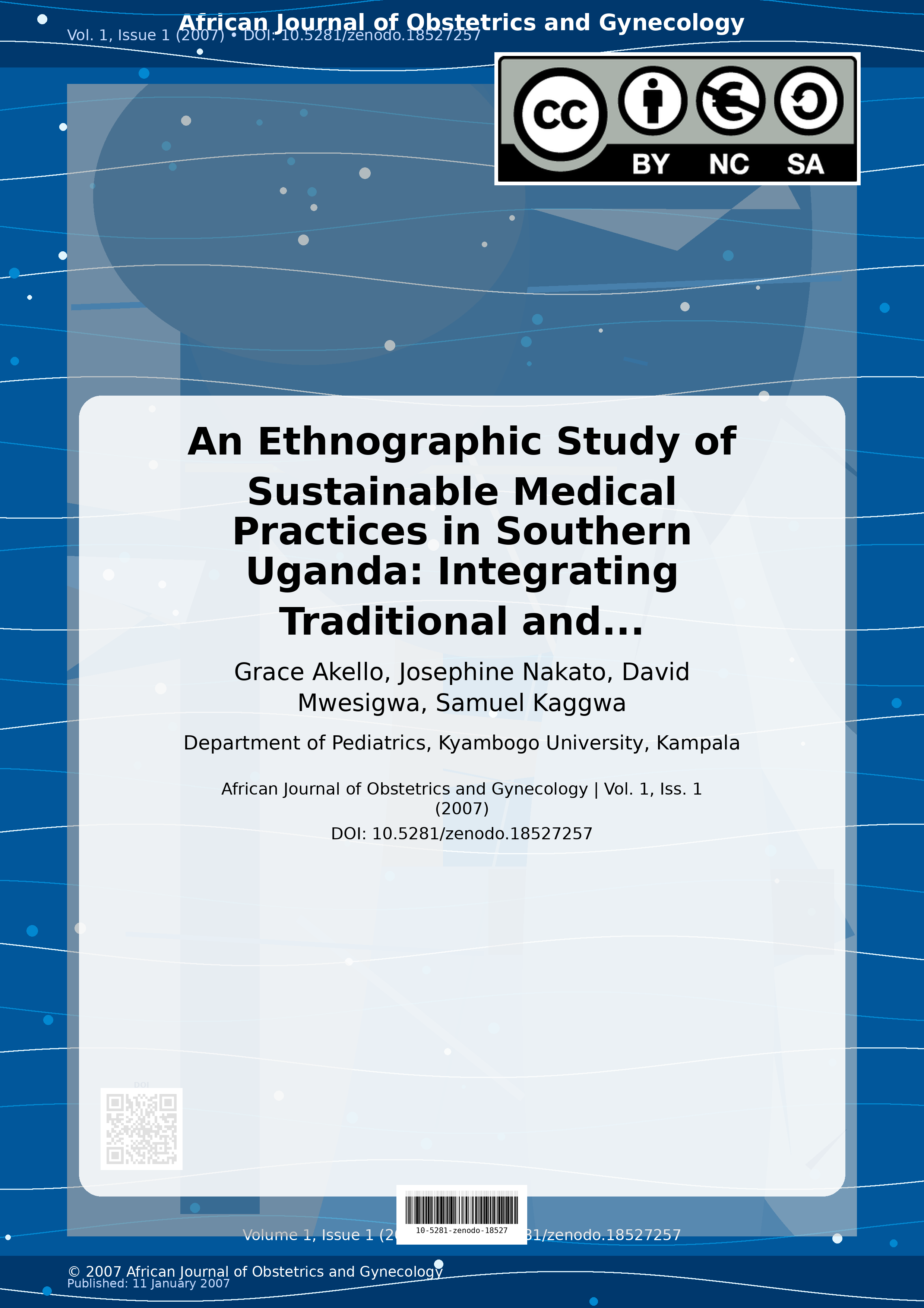 Cover image for: An Ethnographic Study of Sustainable Medical Practices in So