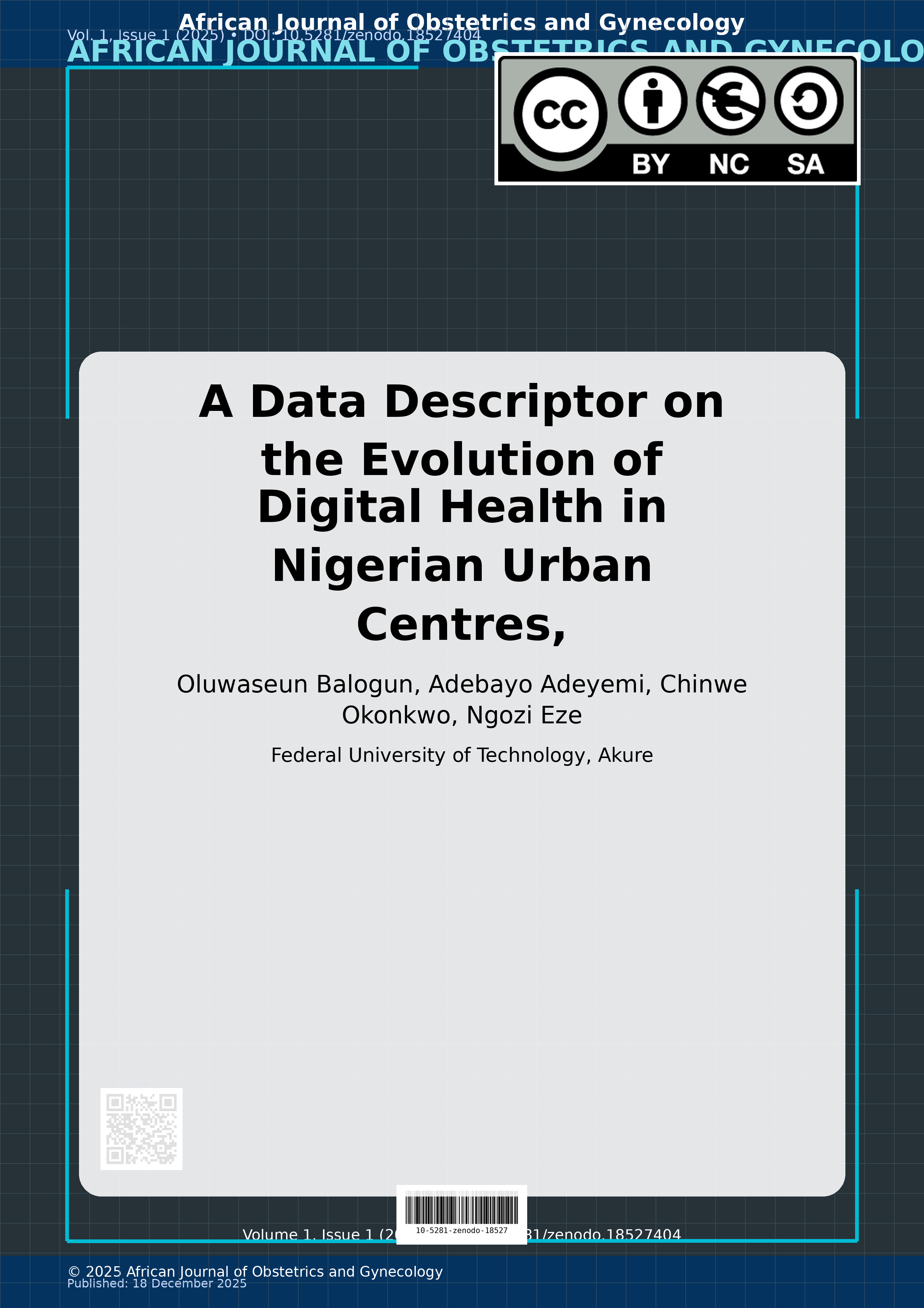 Cover image for: A Data Descriptor on the Evolution of Digital Health in Nige