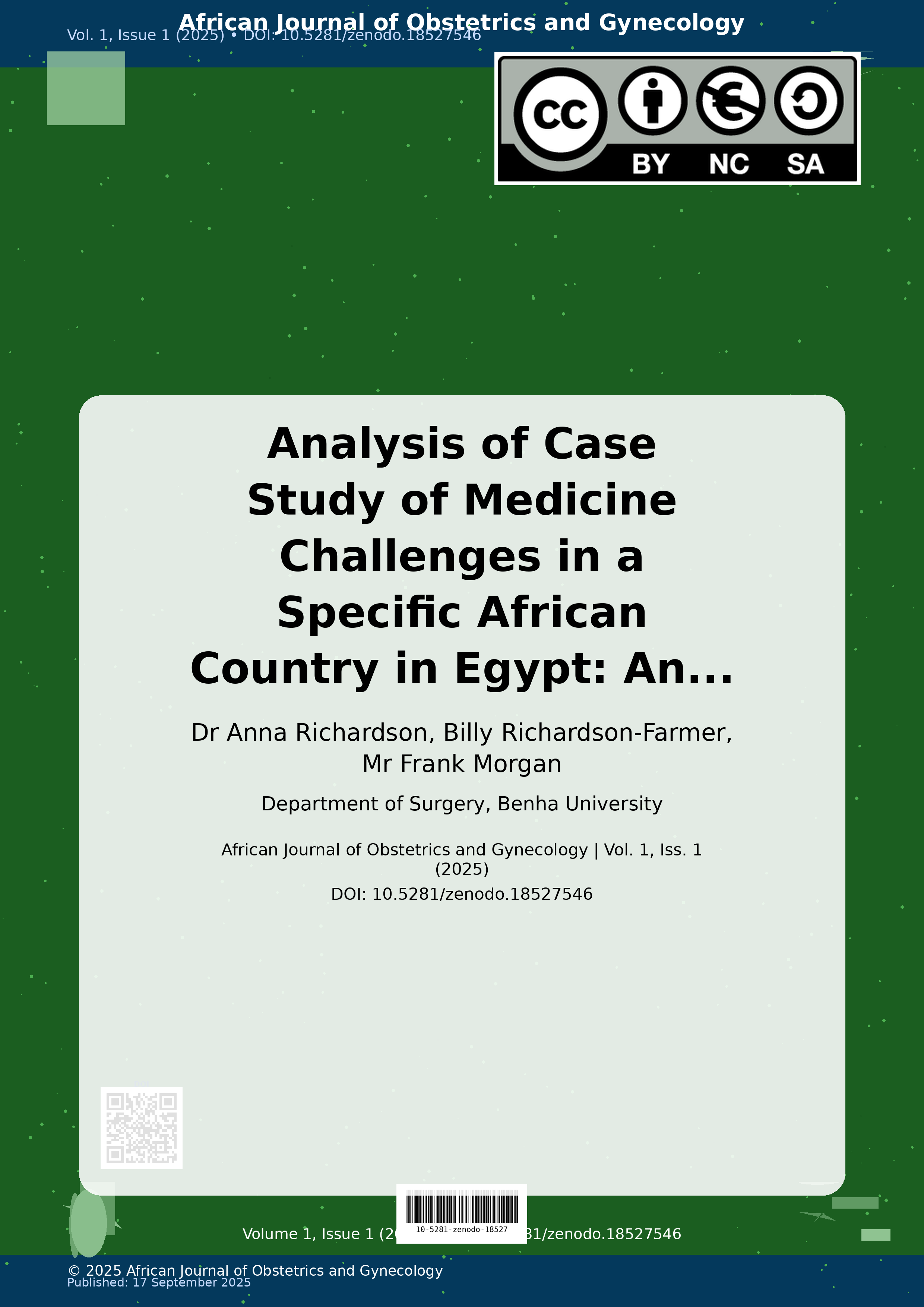 Cover image for: Analysis of Case Study of Medicine Challenges in a Specific 