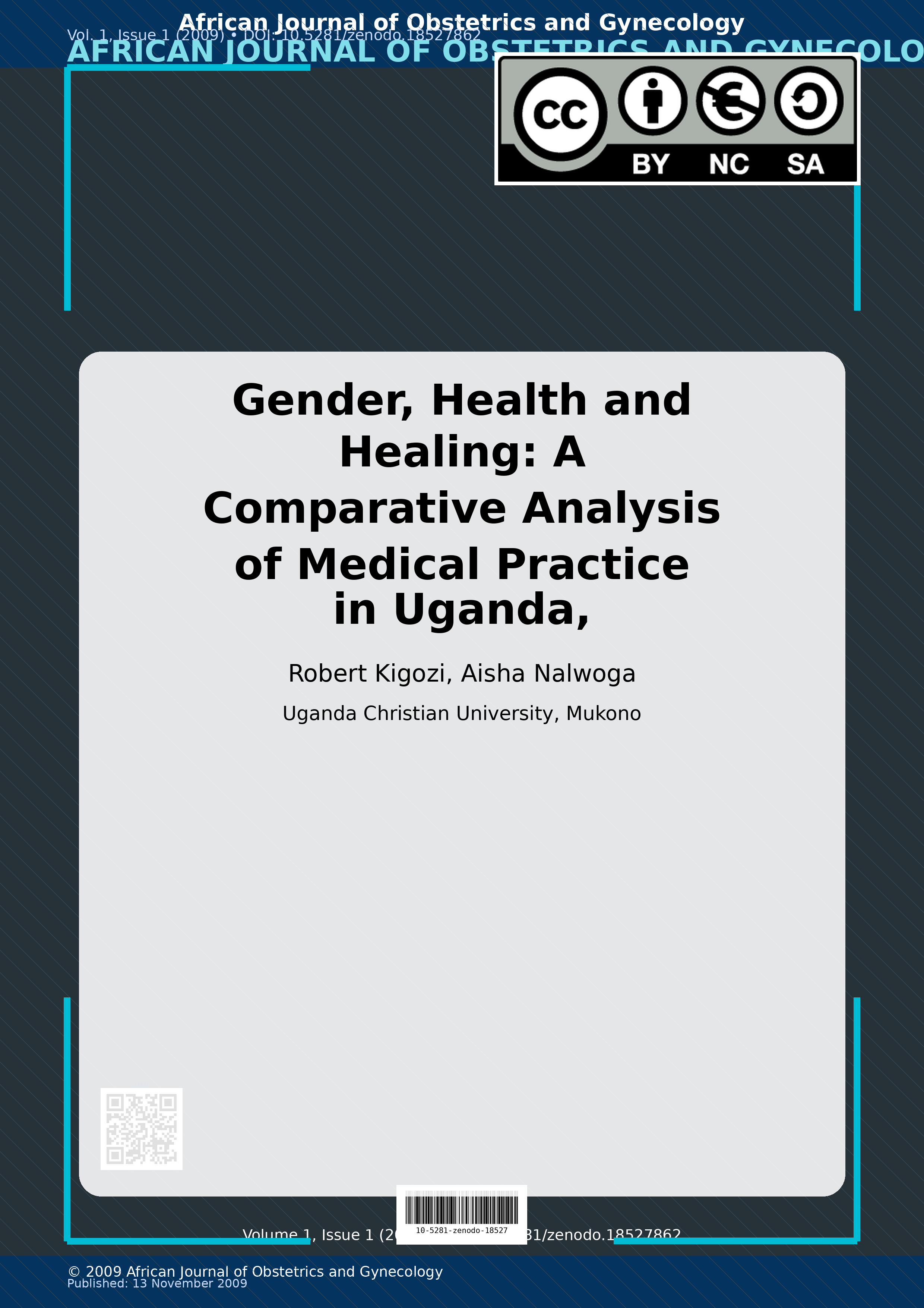 Cover image for: Gender, Health and Healing
