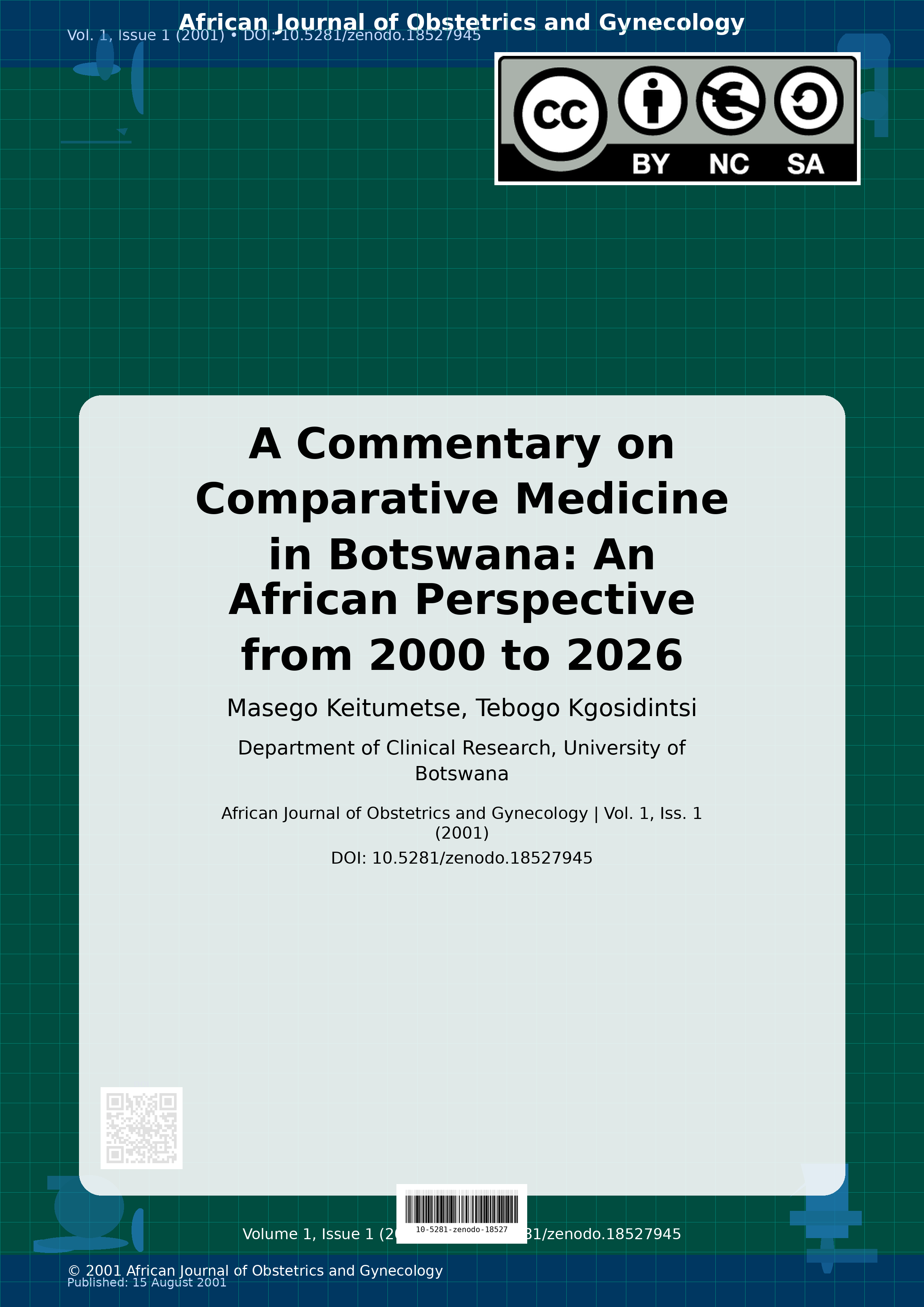 Cover image for: A Commentary on Comparative Medicine in Botswana