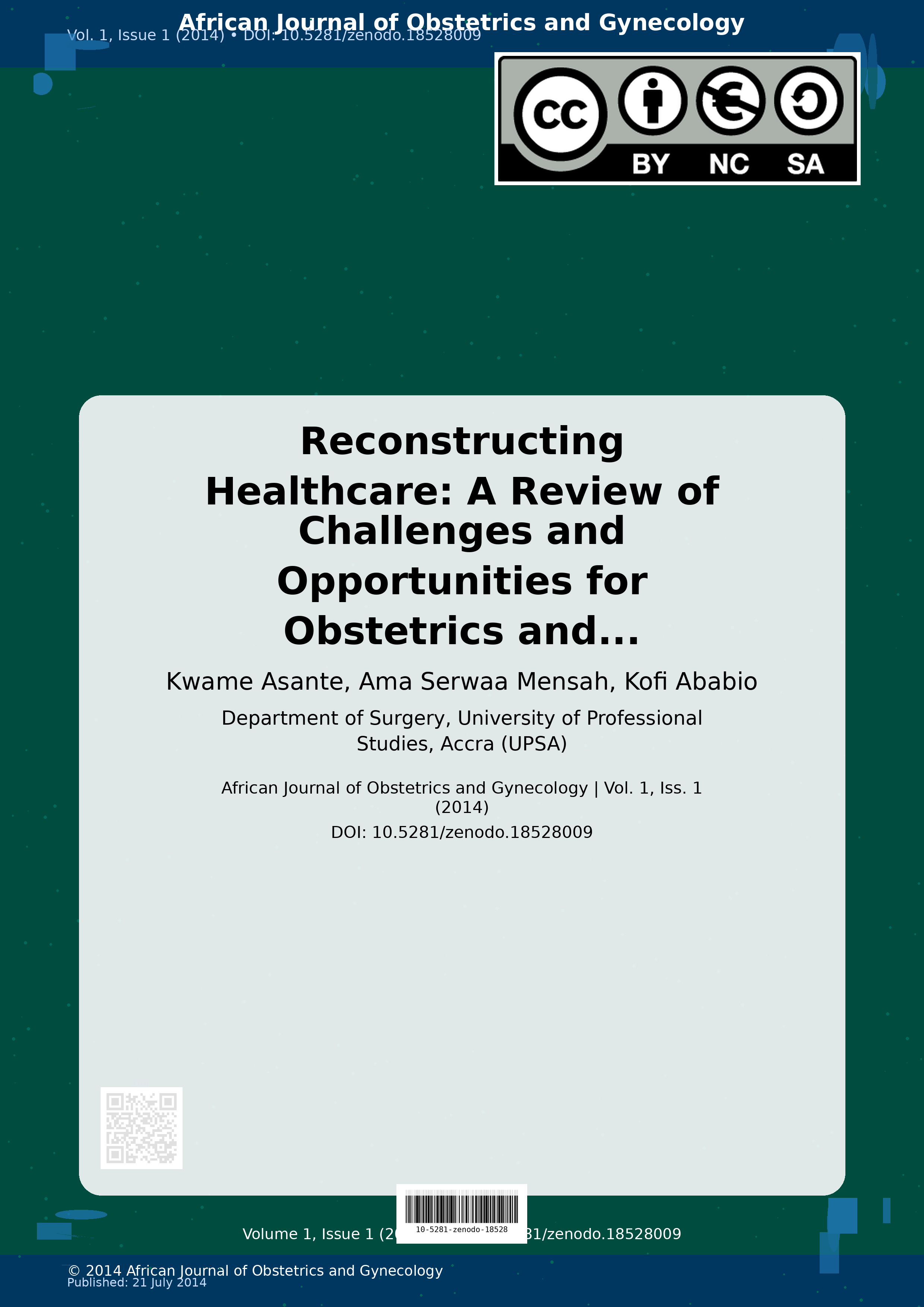 Cover image for: Reconstructing Healthcare