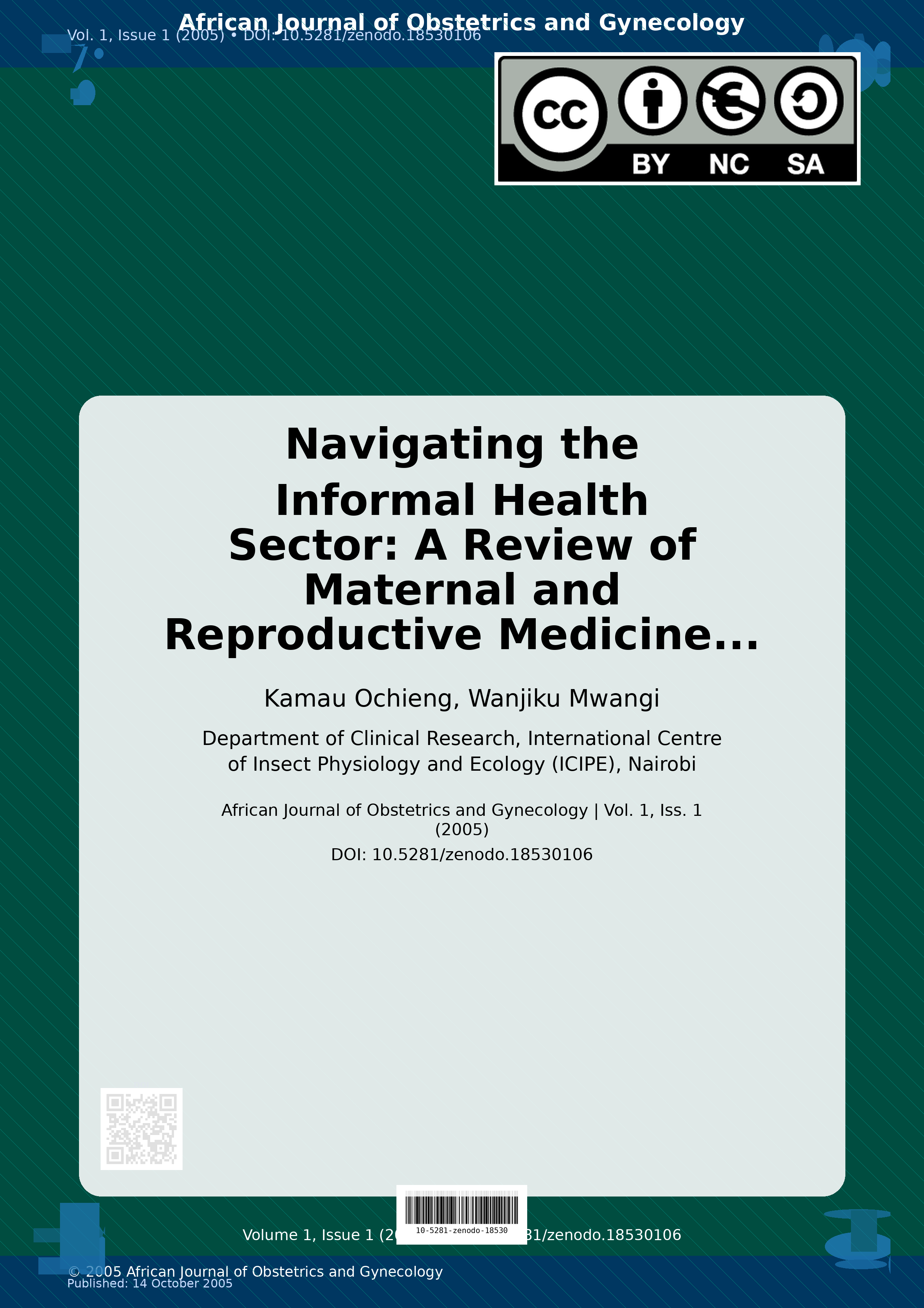 Cover image for: Navigating the Informal Health Sector