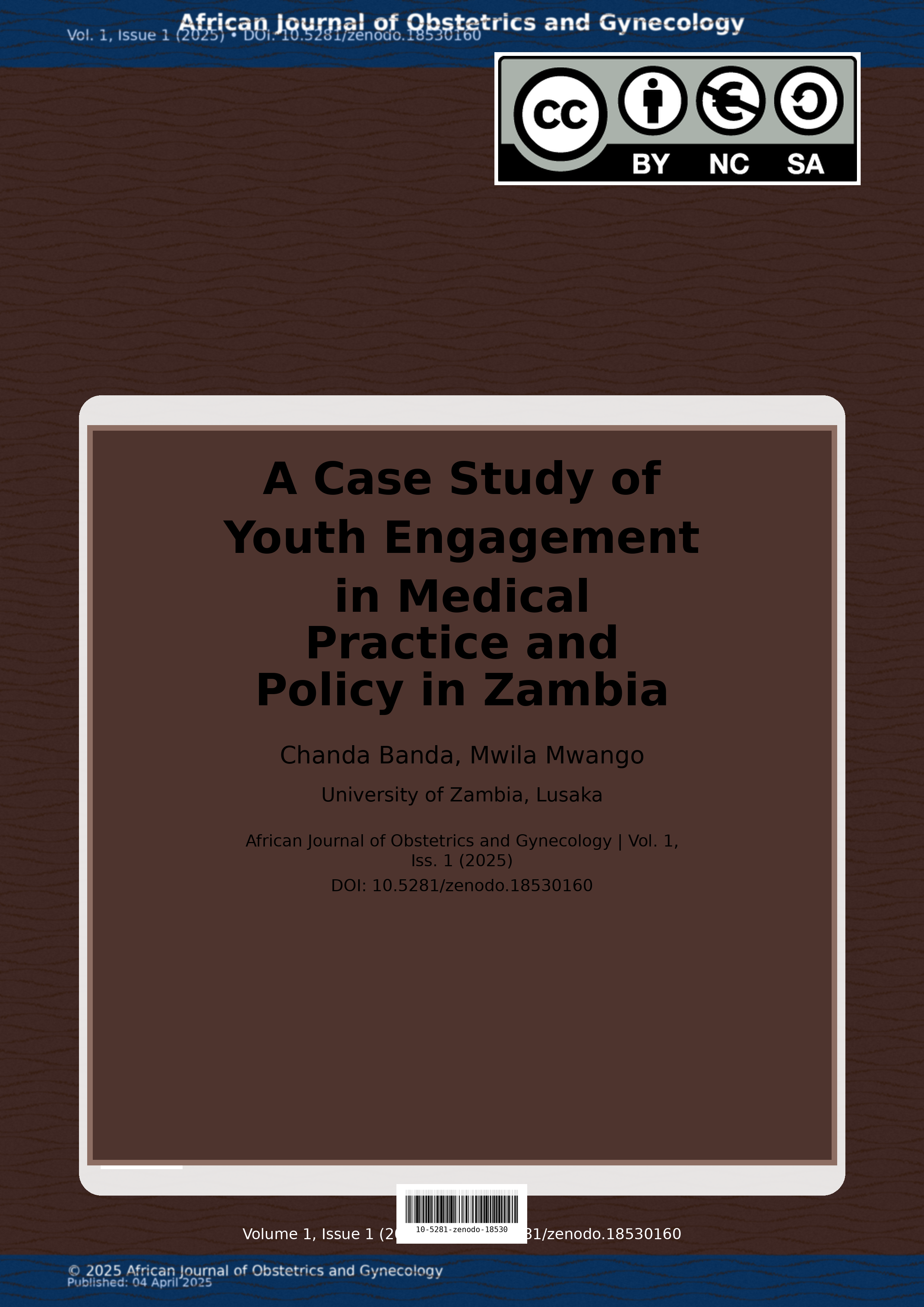 Cover image for: A Case Study of Youth Engagement in Medical Practice and Pol