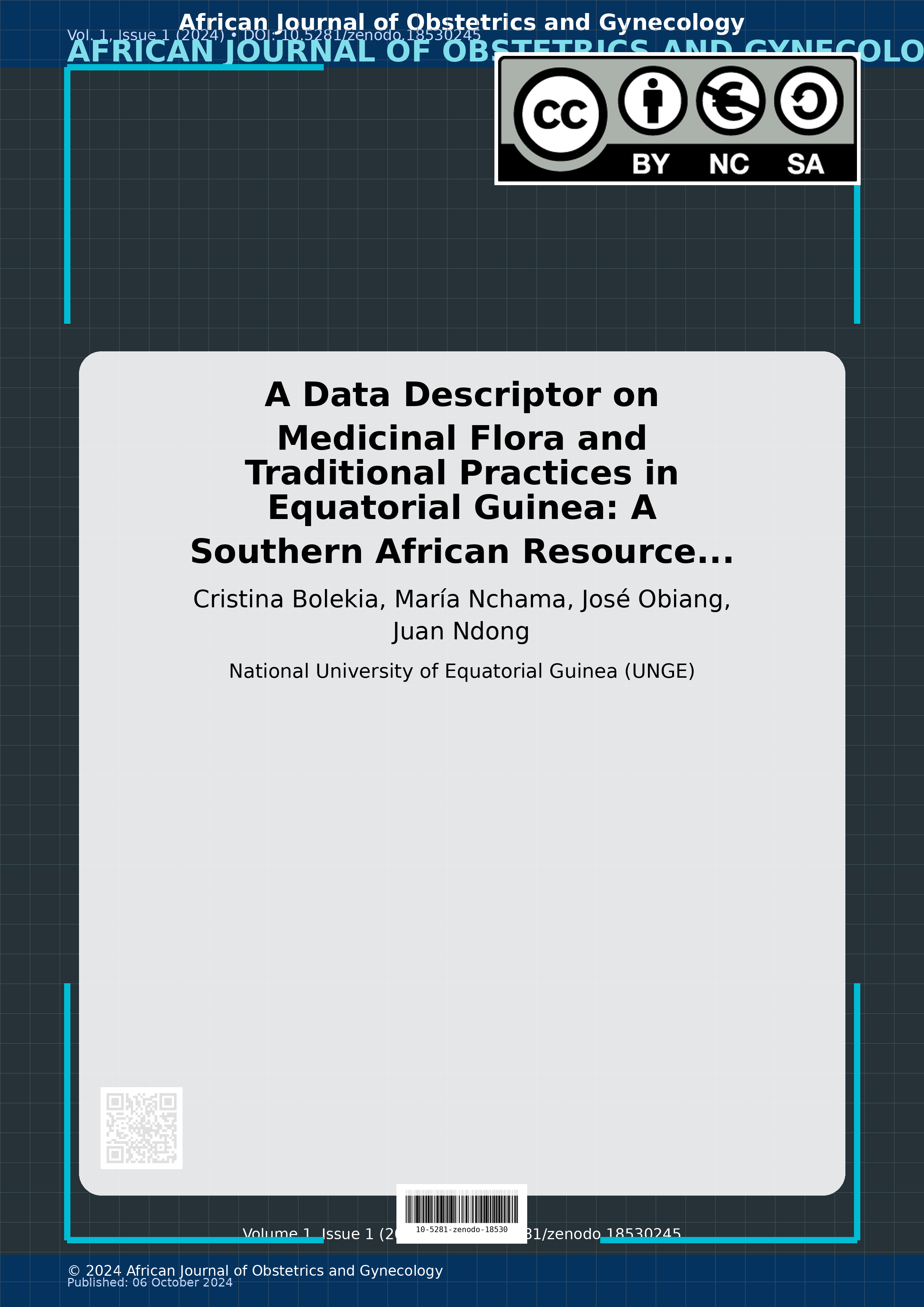 Cover image for: A Data Descriptor on Medicinal Flora and Traditional Practic