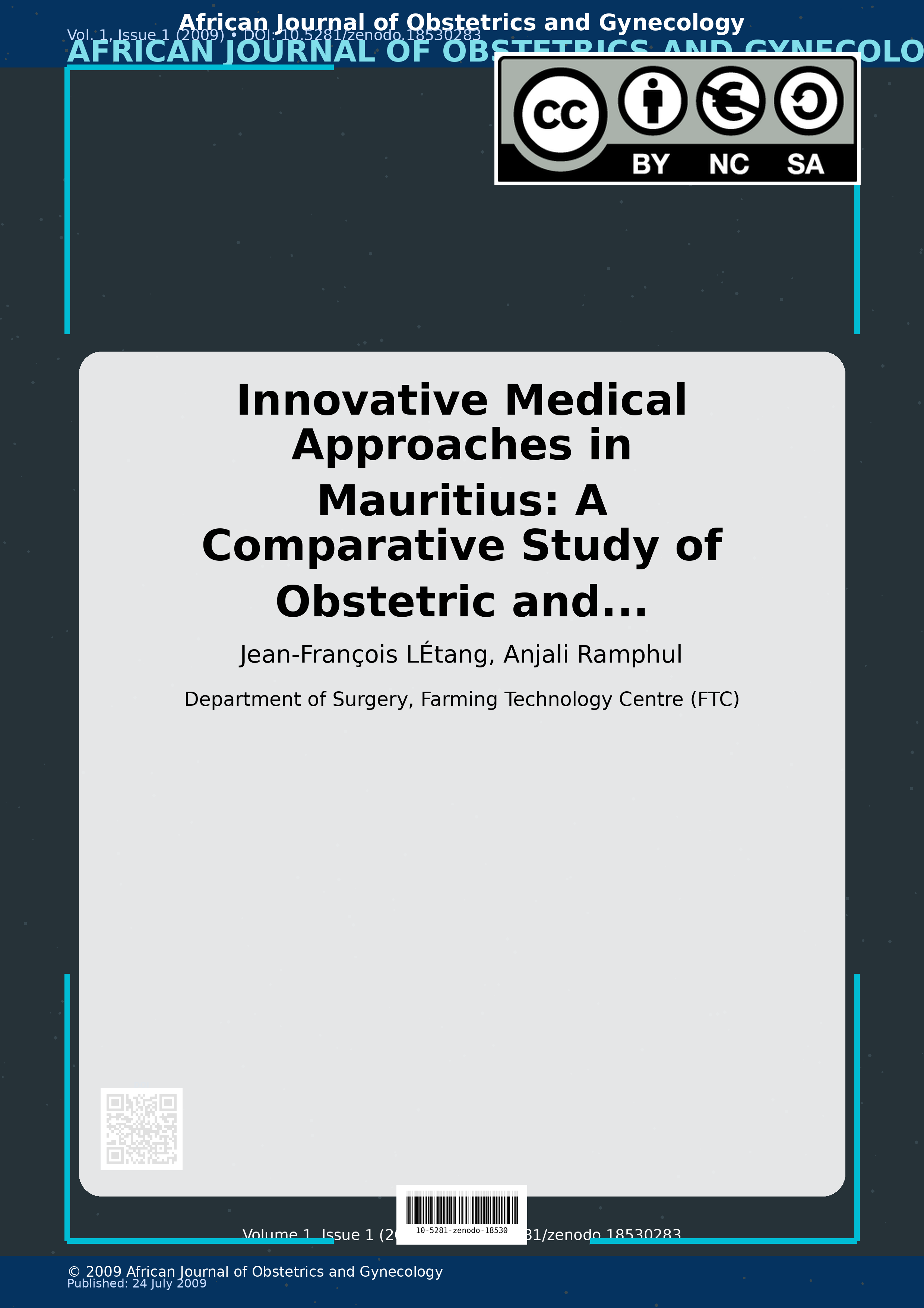 Cover image for: Innovative Medical Approaches in Mauritius