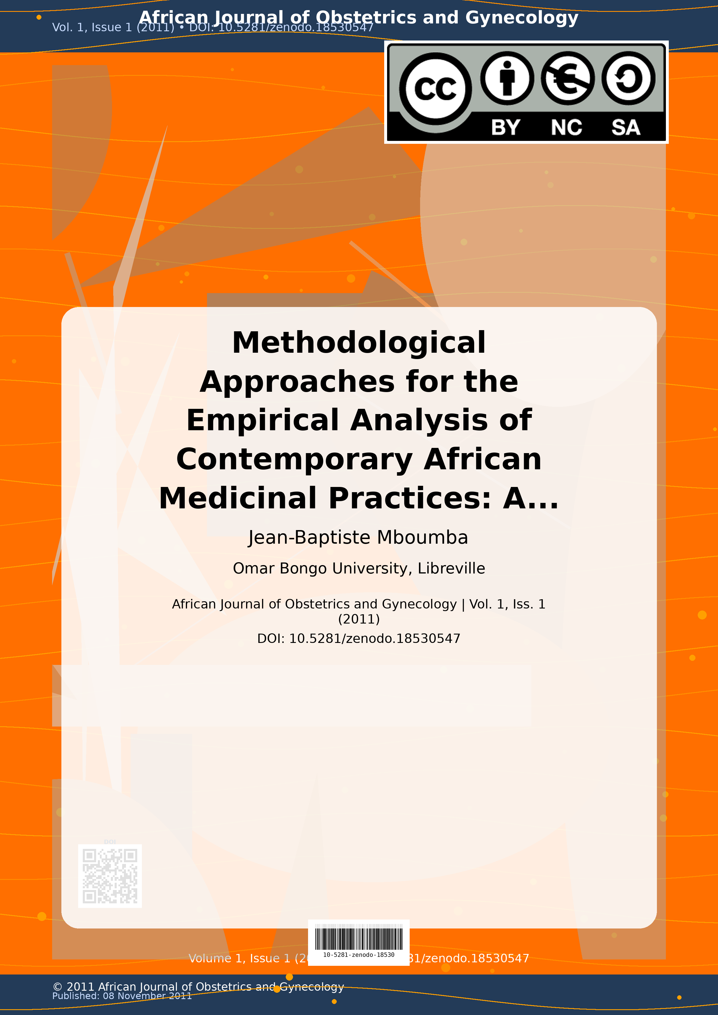 Cover image for: Methodological Approaches for the Empirical Analysis of Cont