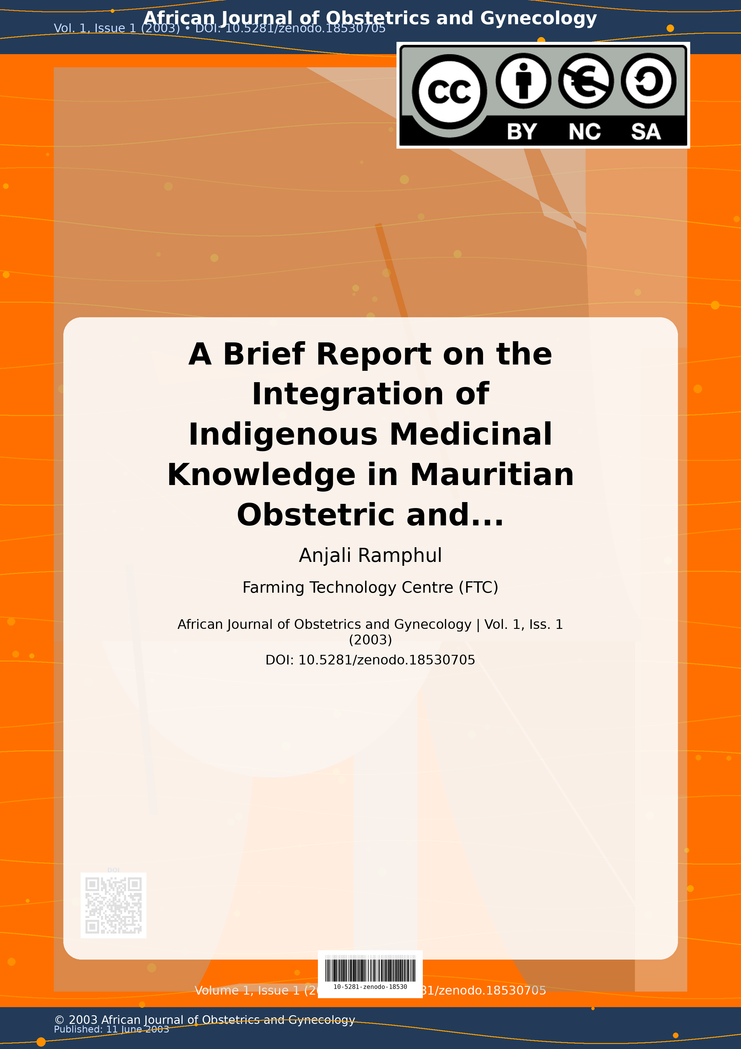 Cover image for: A Brief Report on the Integration of Indigenous Medicinal Kn