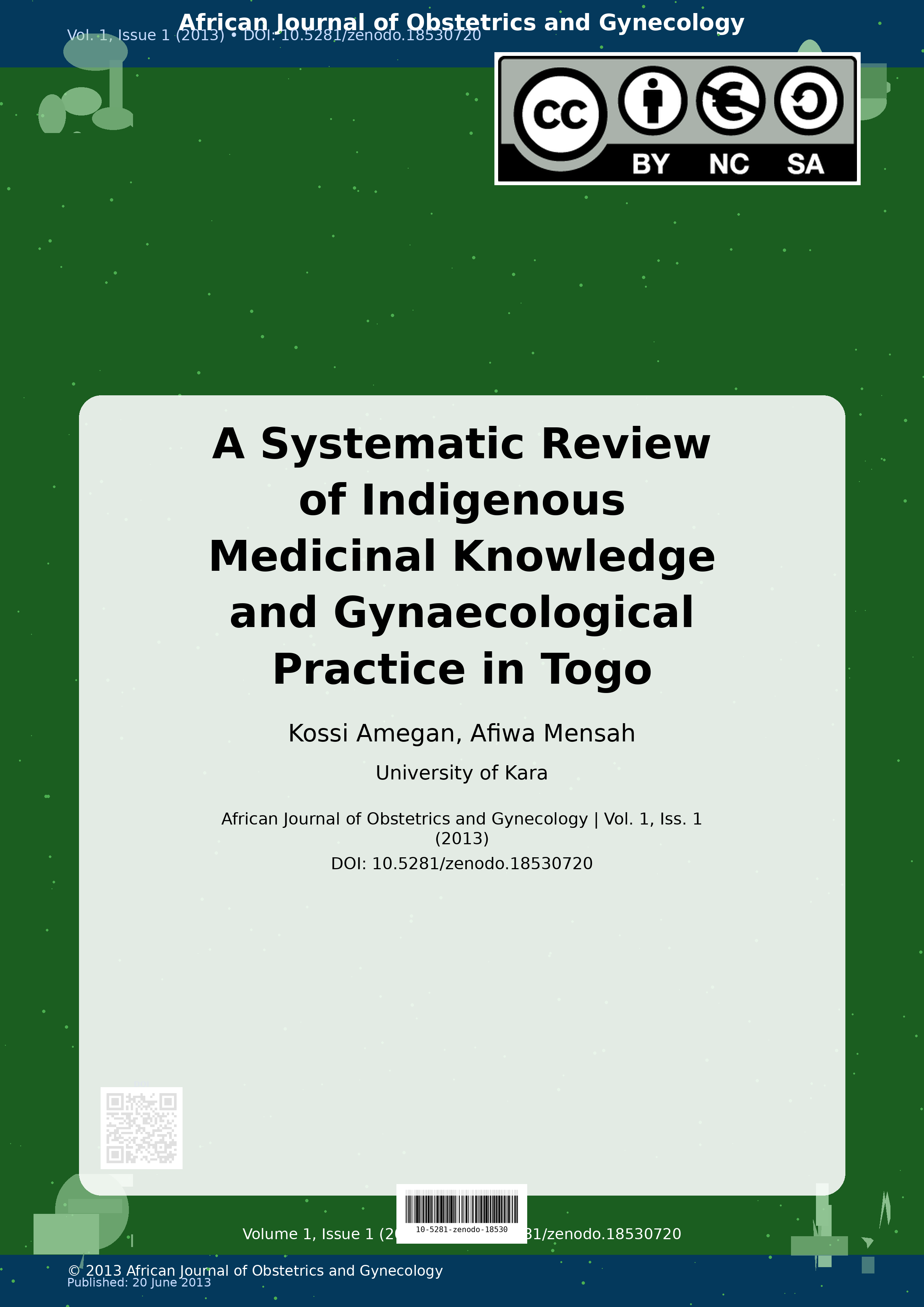 Cover image for: A Systematic Review of Indigenous Medicinal Knowledge and Gy