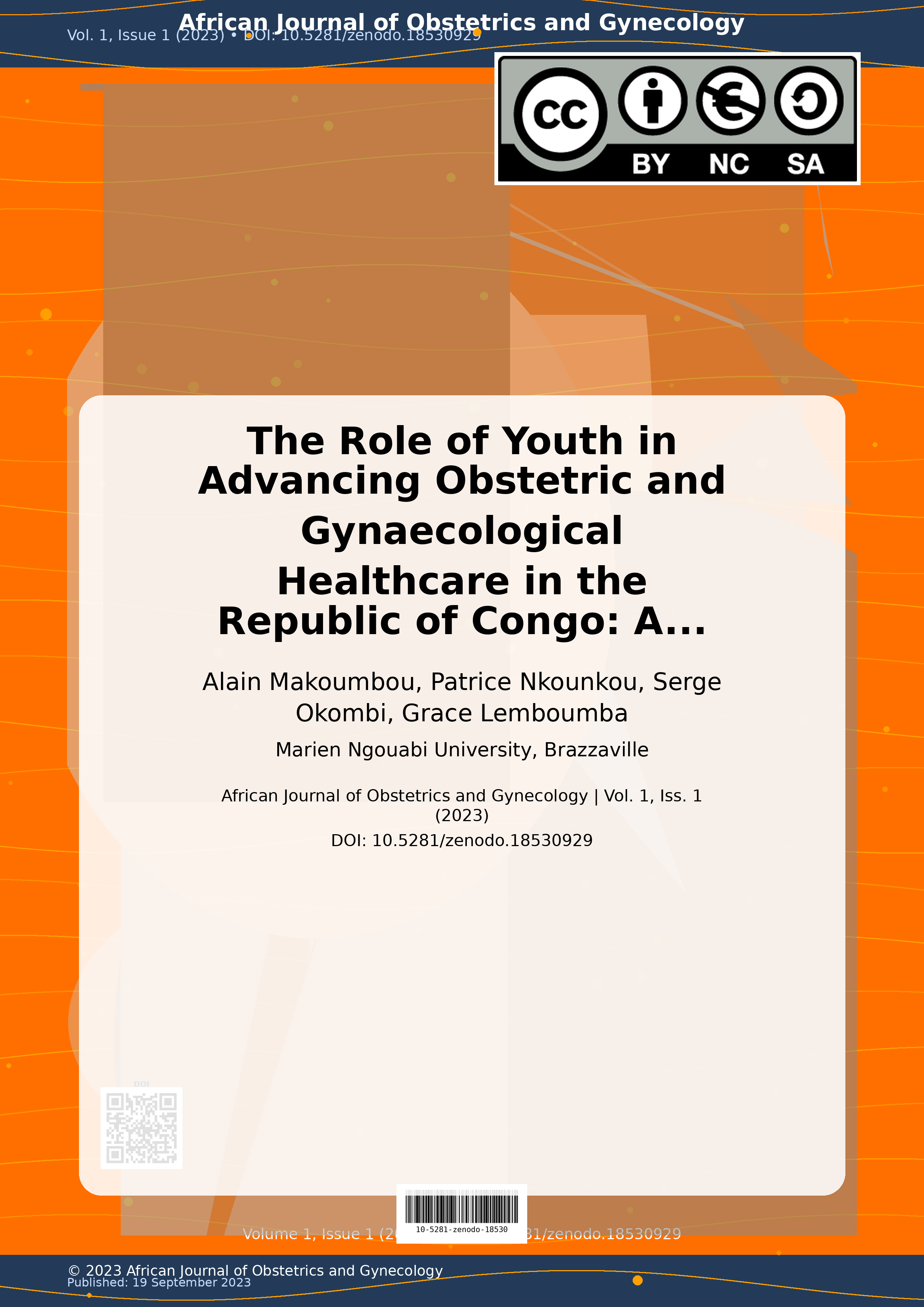Cover image for: The Role of Youth in Advancing Obstetric and Gynaecological 