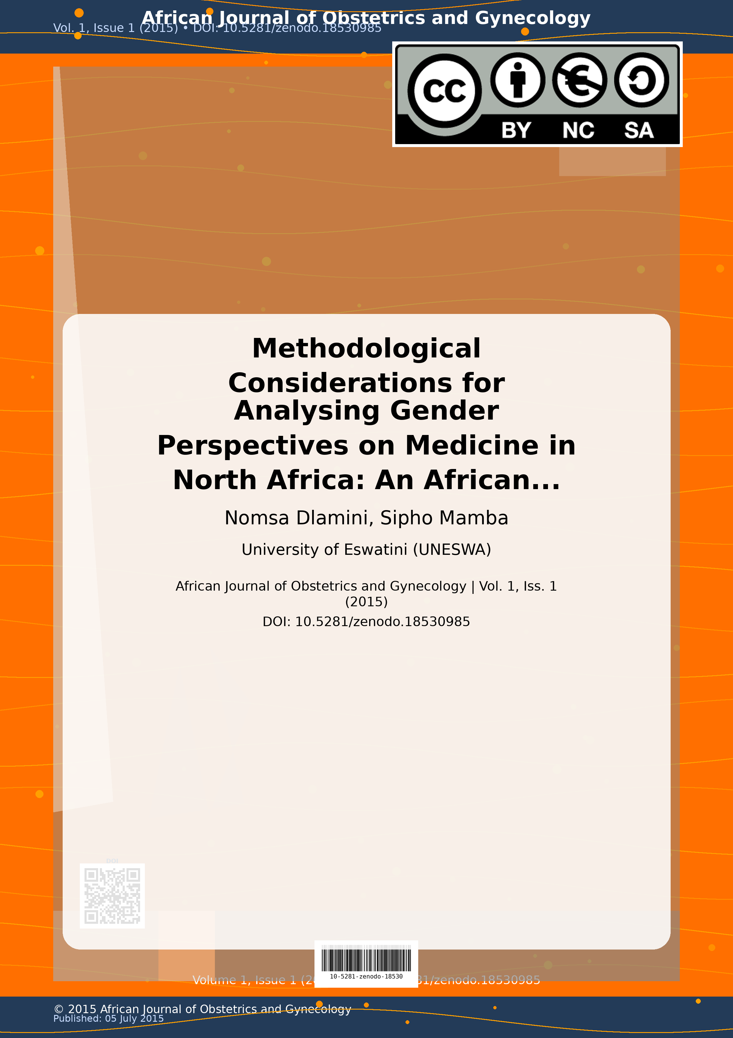 Cover image for: Methodological Considerations for Analysing Gender Perspecti