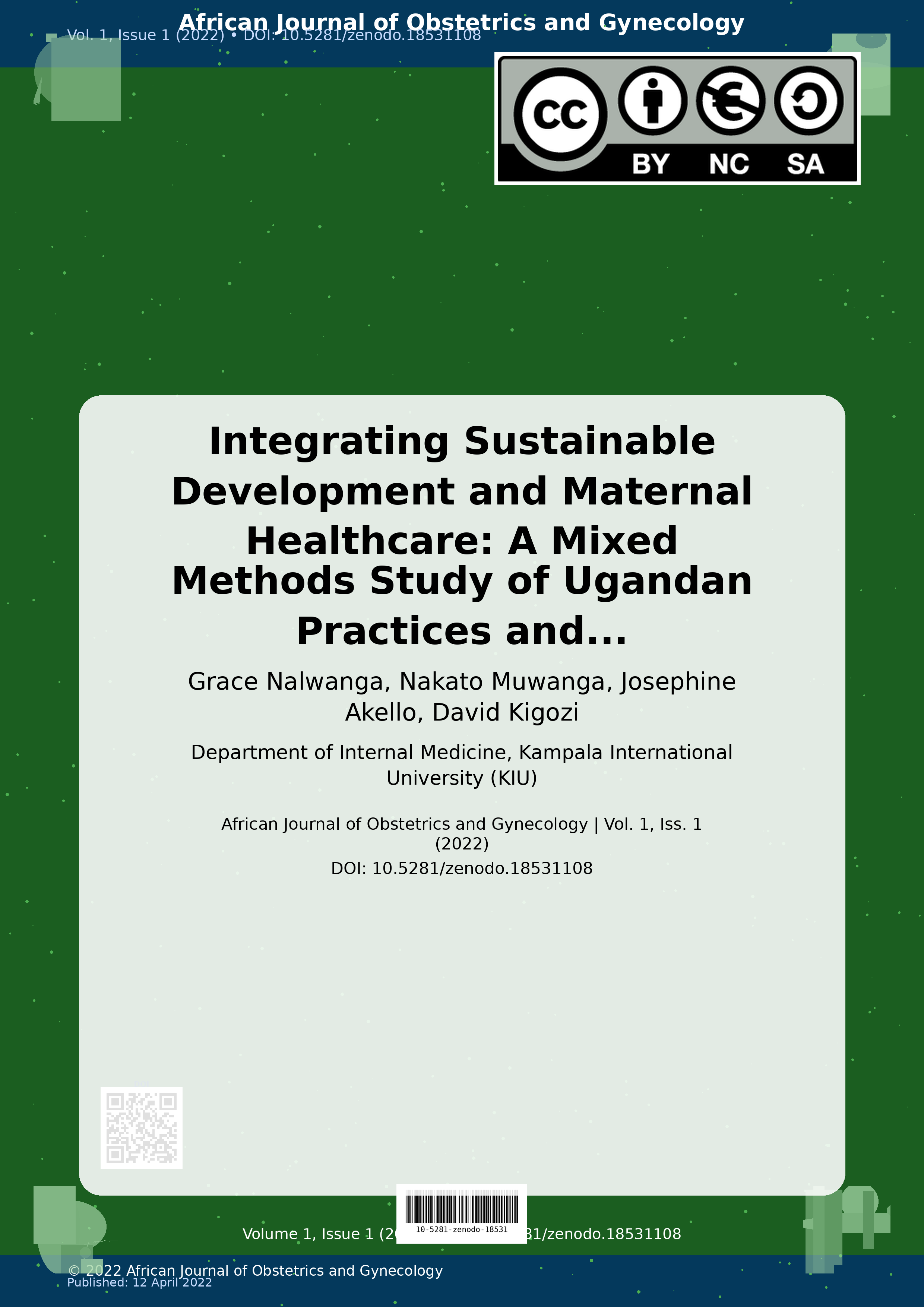 Cover image for: Integrating Sustainable Development and Maternal Healthcare