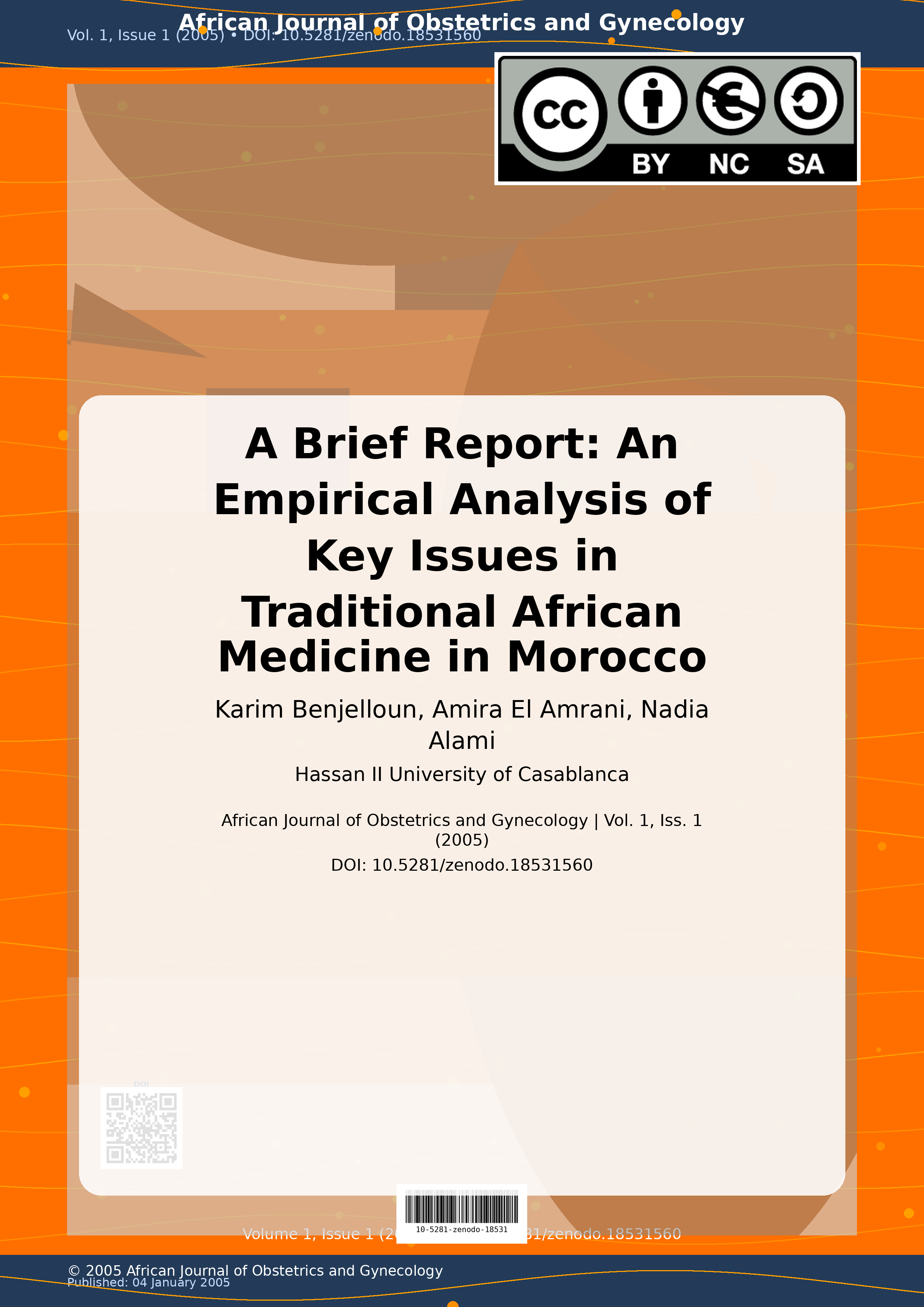 Cover image for: A Brief Report