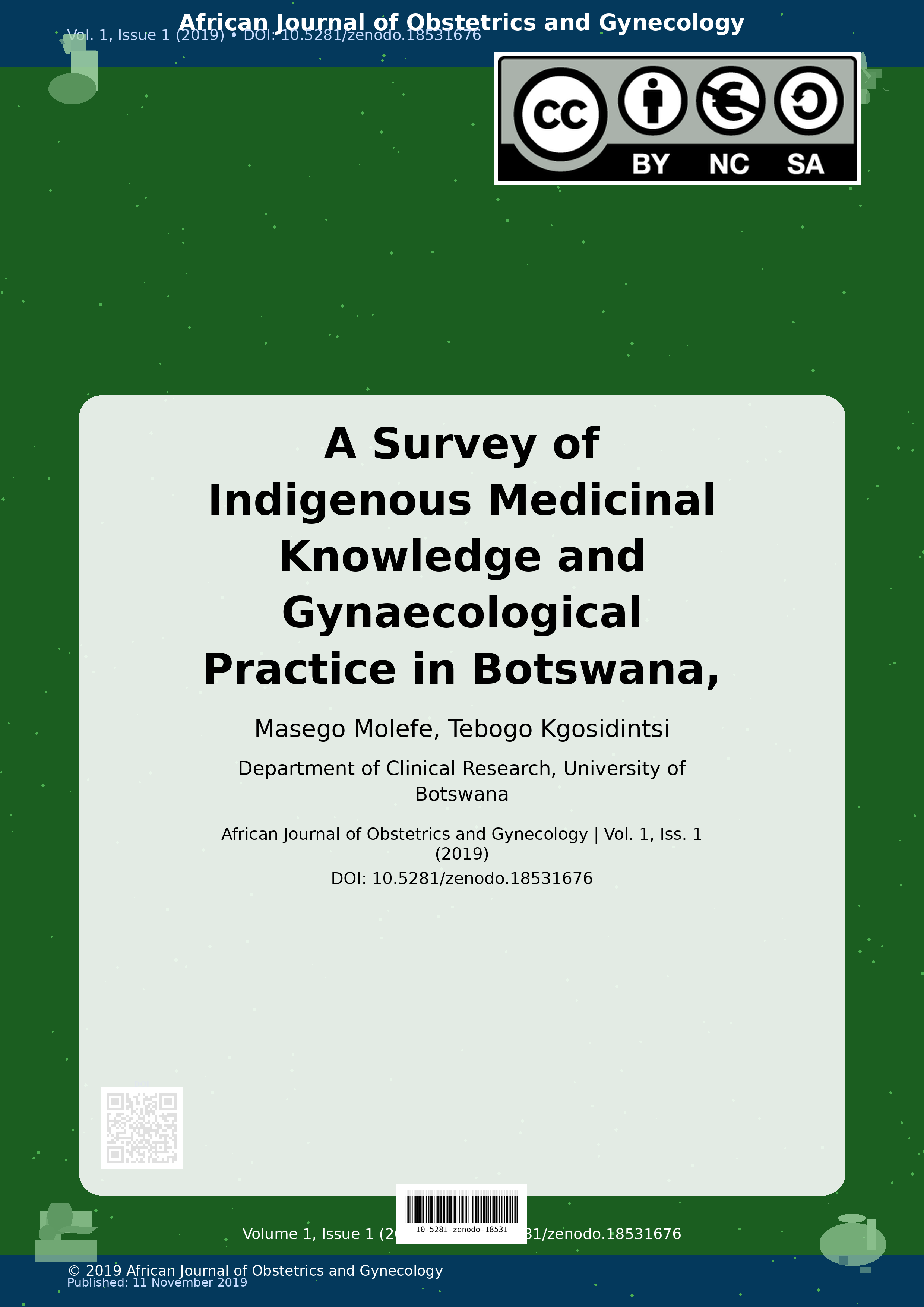 Cover image for: A Survey of Indigenous Medicinal Knowledge and Gynaecologica