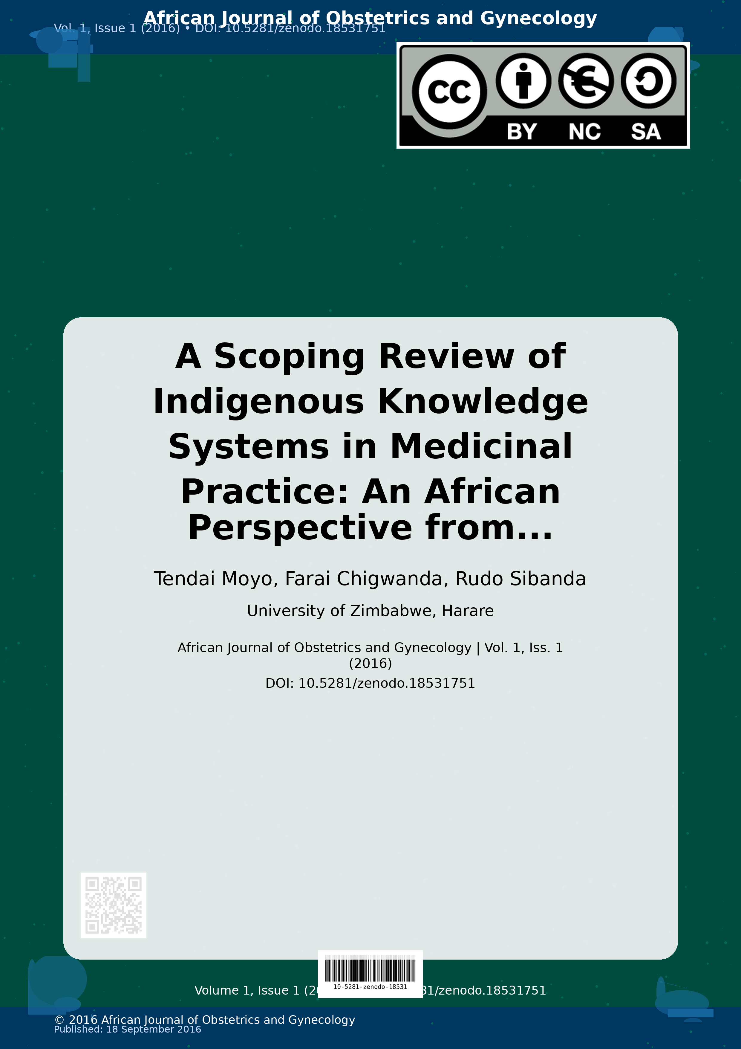 Cover image for: A Scoping Review of Indigenous Knowledge Systems in Medicina