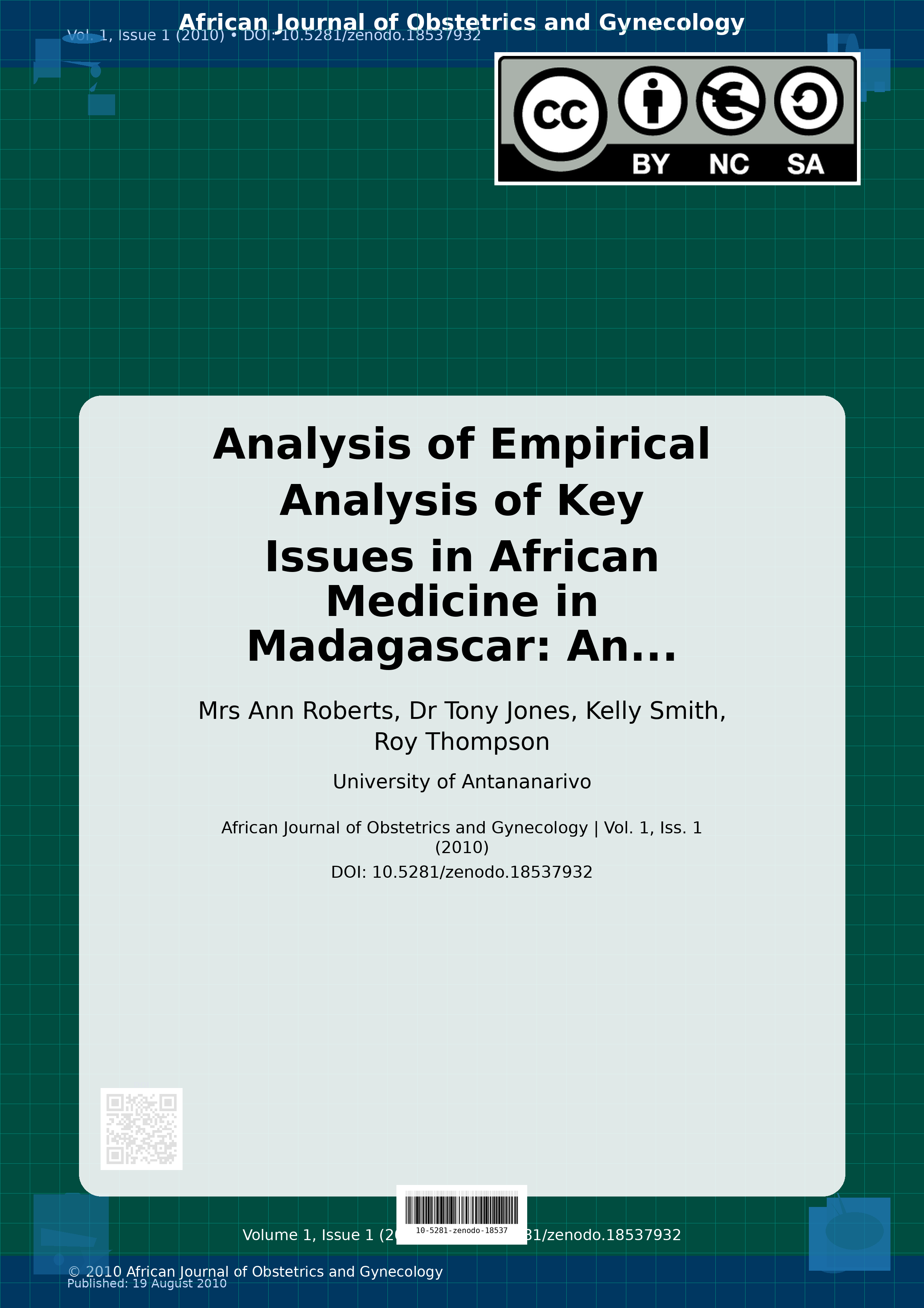 Cover image for: Analysis of Empirical Analysis of Key Issues in African Medi