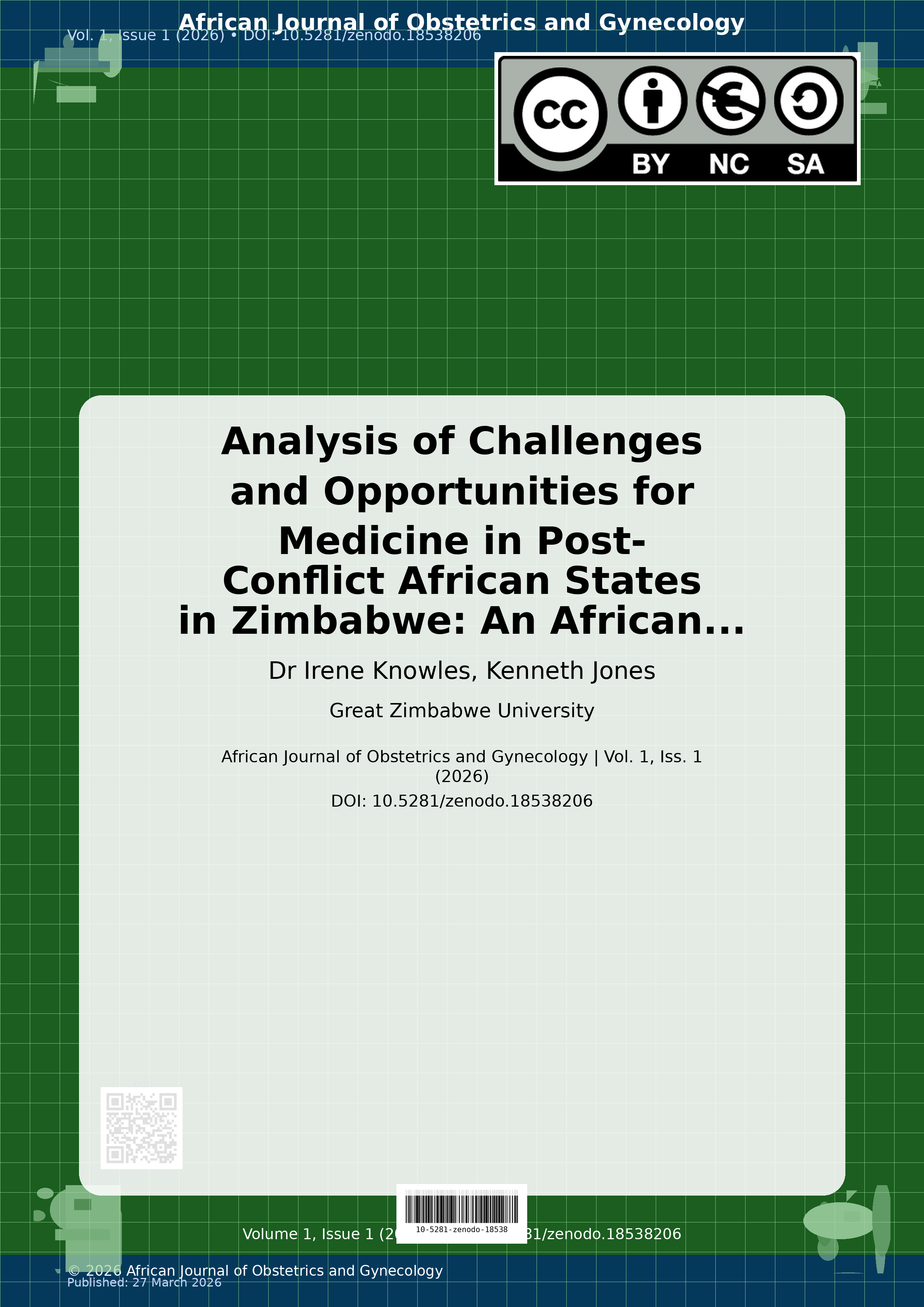 Cover image for: Analysis of Challenges and Opportunities for Medicine in Pos