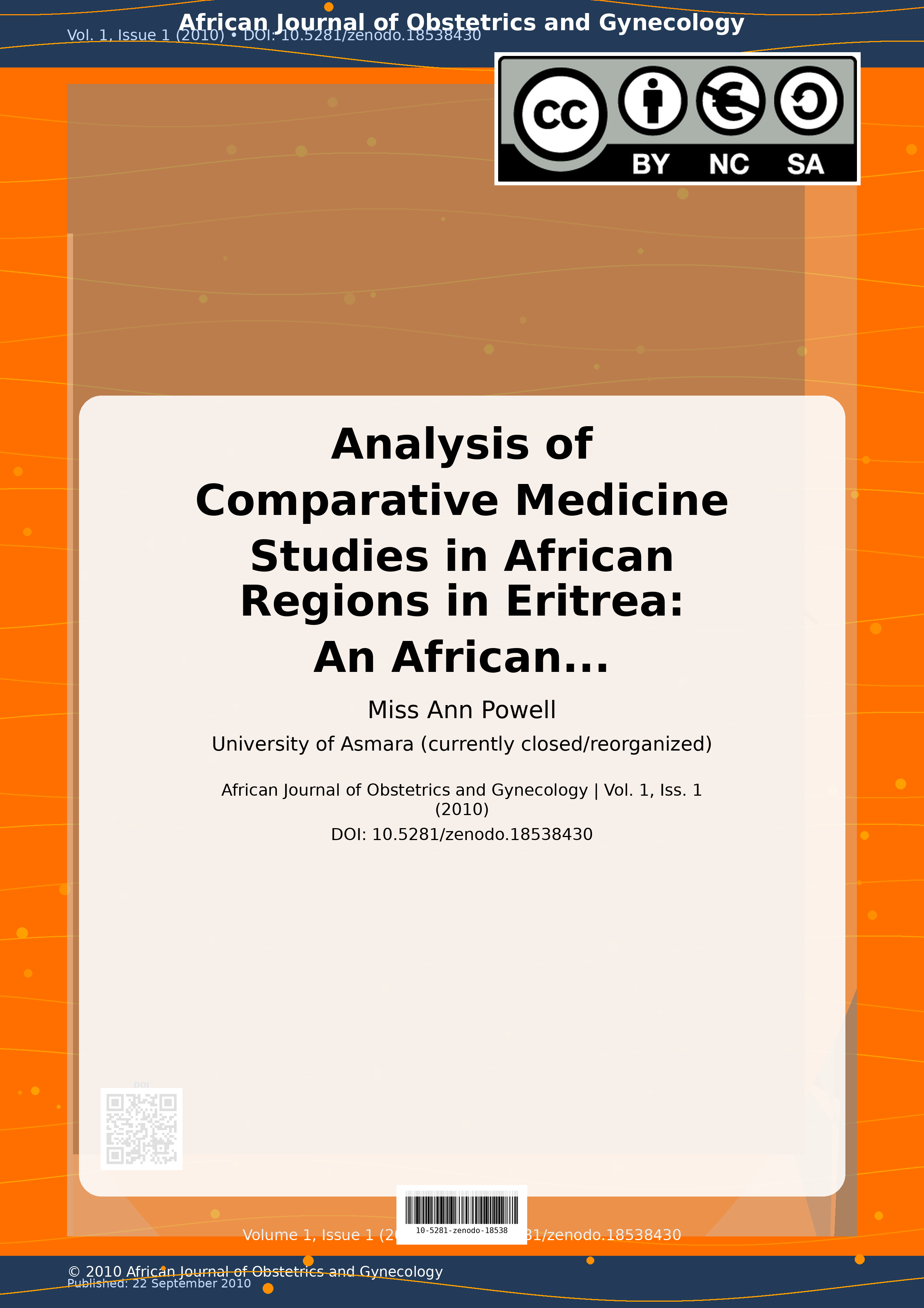Cover image for: Analysis of Comparative Medicine Studies in African Regions 