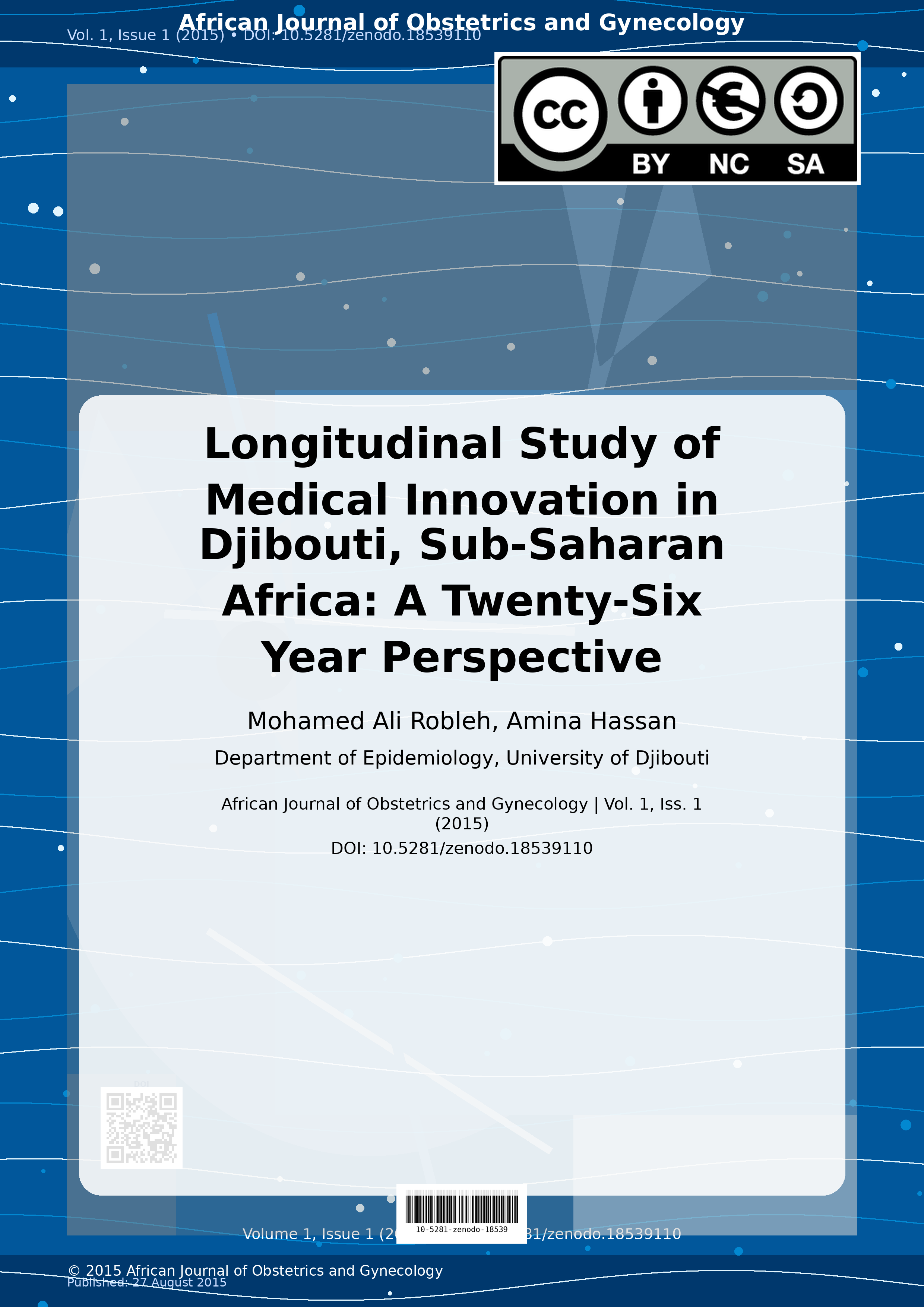 Cover image for: Longitudinal Study of Medical Innovation in Djibouti, Sub-Sa