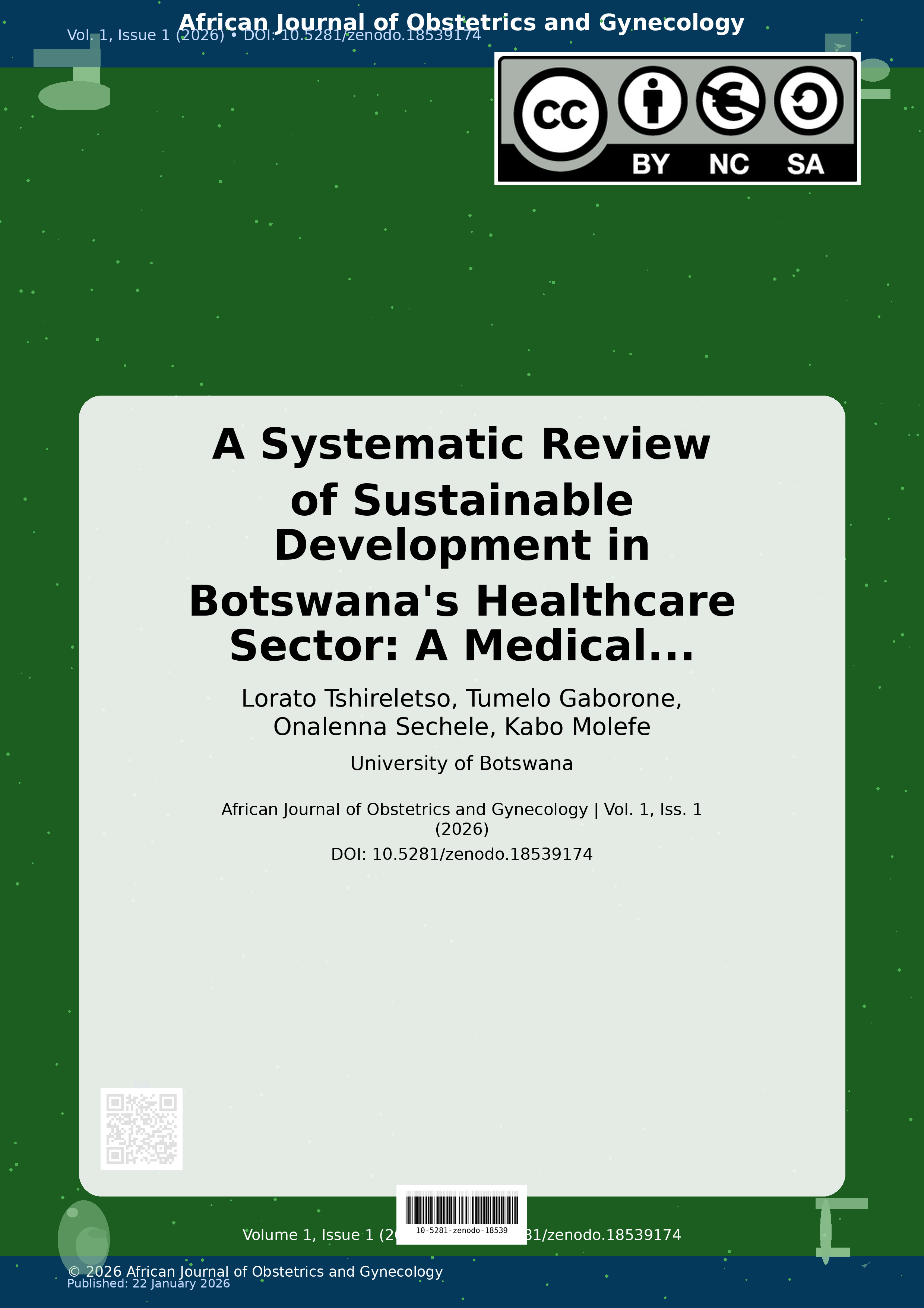 Cover image for: A Systematic Review of Sustainable Development in Botswana's